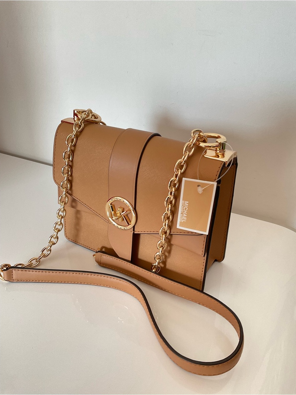 Michael Michael Kors Greenwich Saffiano Leather Crossbody Bag